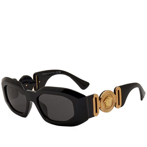 versace black on black sunglasses|discontinued Versace sunglasses.